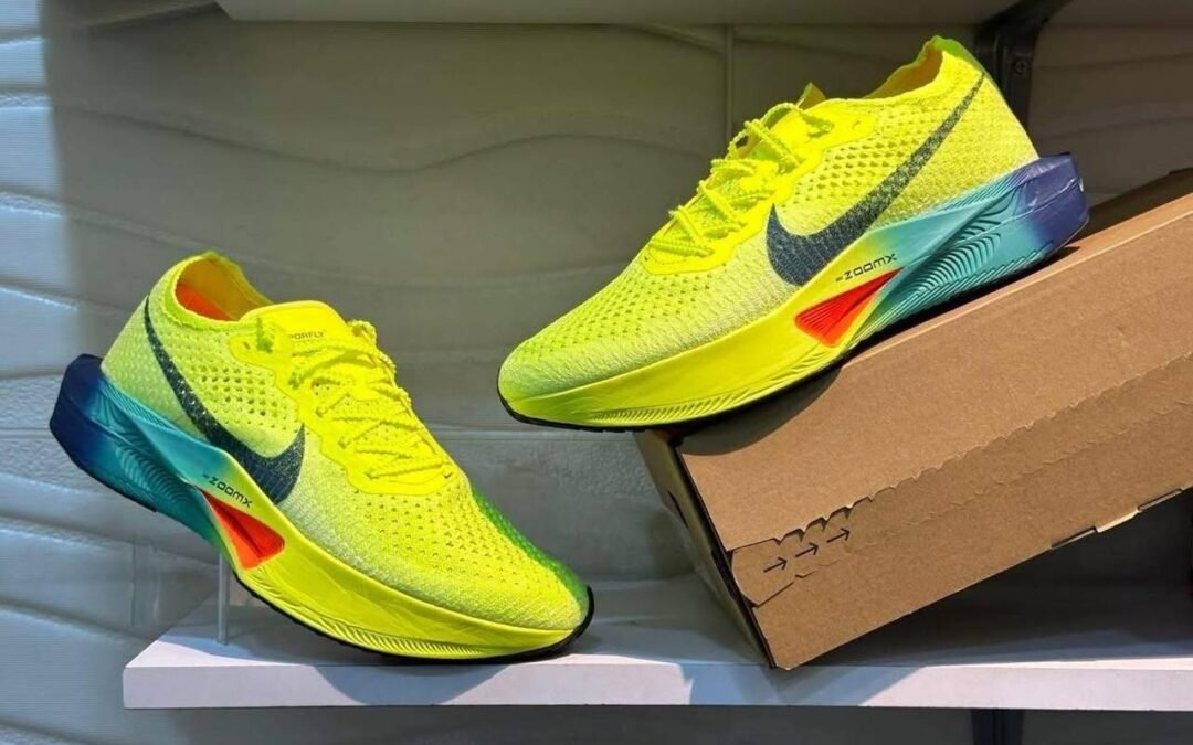 Yellow Nike For running